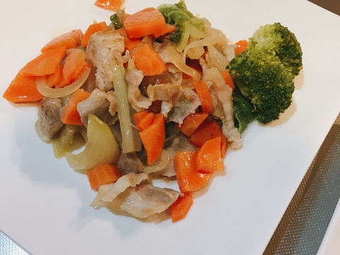 簡単!出汁かおる白菜と豚肉の餡掛け